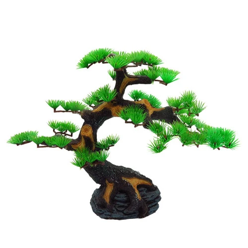 Bonsai kujuline kunstpuu akvaariumi dekoratsioon